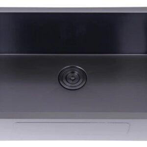 BLACK SINK RECTANGLE
