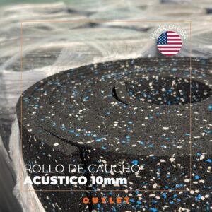 ROLLO ACUSTICO DE CAUCHO 10mm
