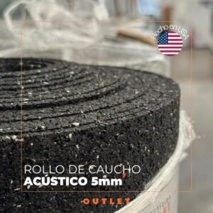 ROLLO ACUSTICO DE CAUCHO 5mm